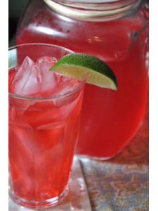 Summertime Fun: Tea & Booze Everybody loves Red!